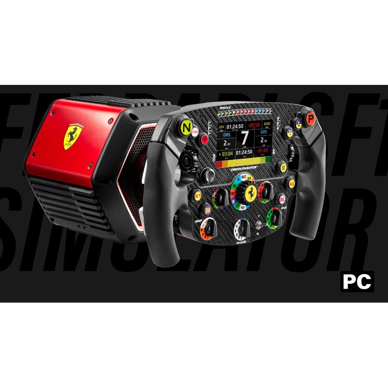Thrustmaster T818 Ferrari SF1000 Simulator, Direct Drive, Sim Racing Force Feedback Racing Wheel for PC, Officially Licensed by Ferrari - PC Thrustmaster T818 Ferrari SF1000 Simulator, Direct Drive, Sim Racing Force Feedback Racing Wheel for PC, Officially Licensed by Ferrari - PC